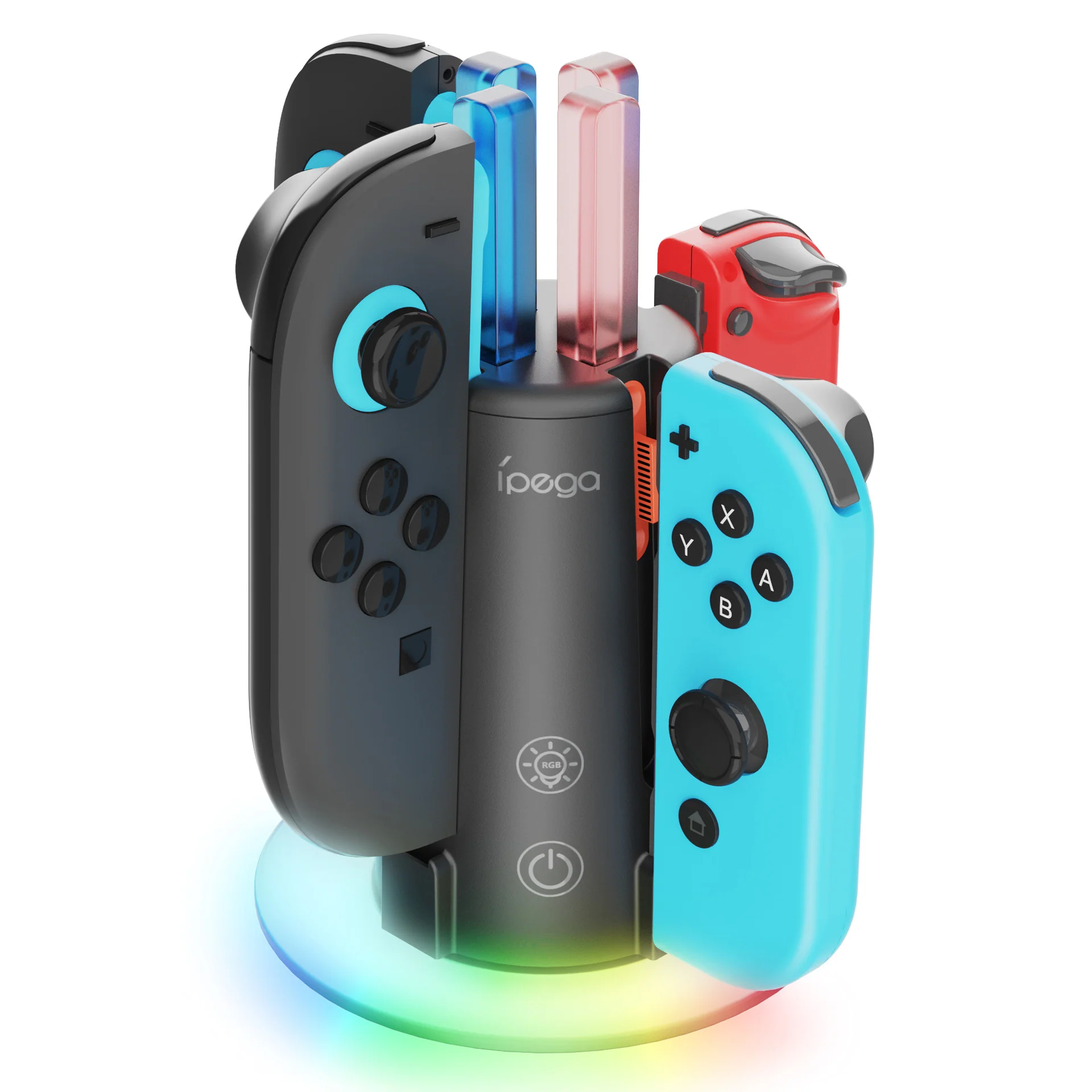 Nintendo Switch 2 (2025) RGB Vertical 8-Controller Charging Station - Image 2