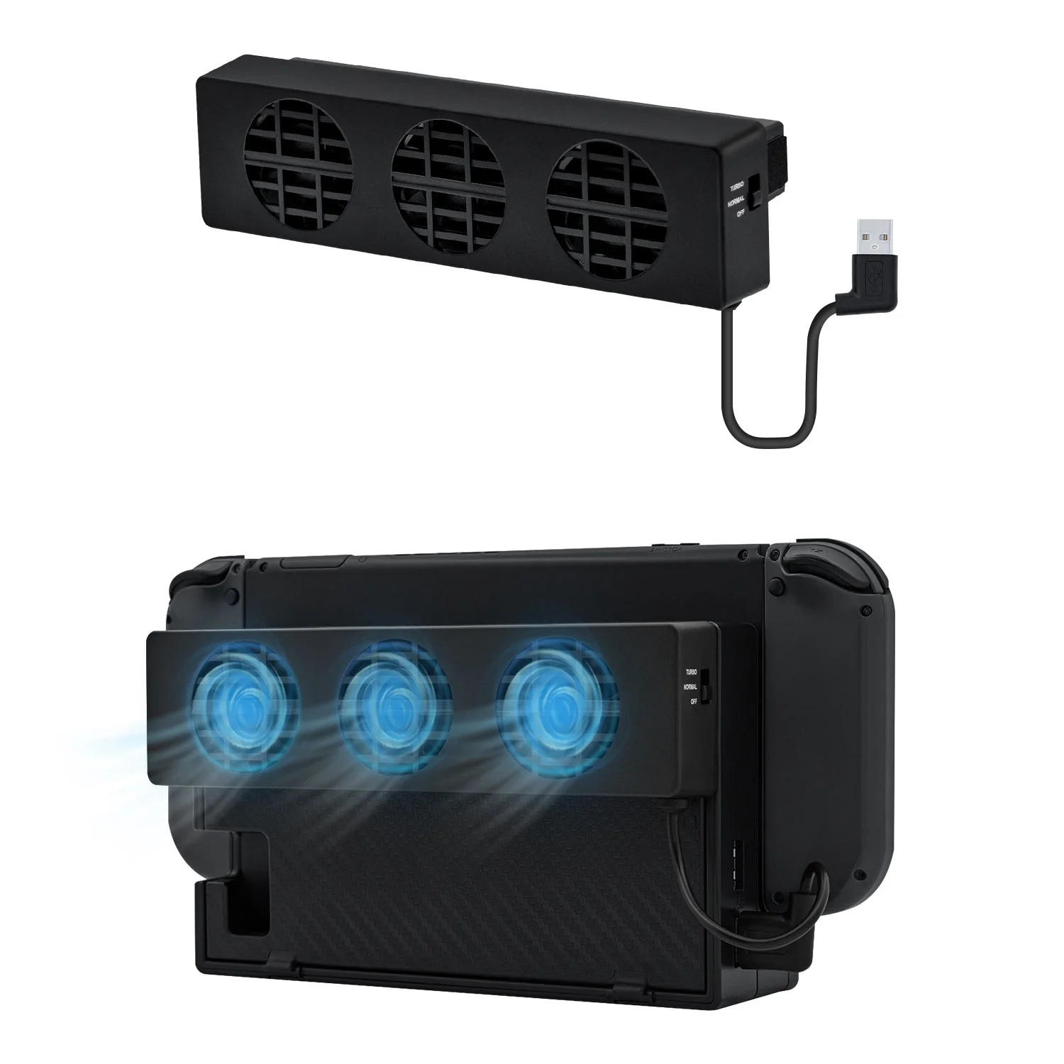 Nintendo Switch & Cooling Fan Stand Dock - Image 3