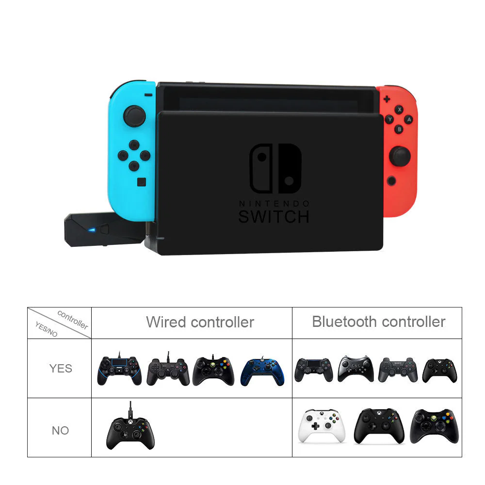 Nintendo Switch & Playstation PS4 PS3 PC Gamepad Game Controller Bluetooth Adapter Converter - Image 10