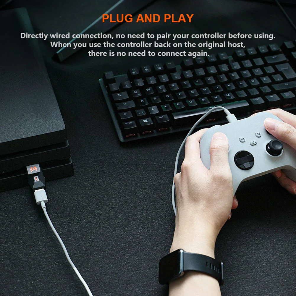 Nintendo Switch/PS5/PS4/PC R90 Wired Gamepads Converter Adapter - Image 6