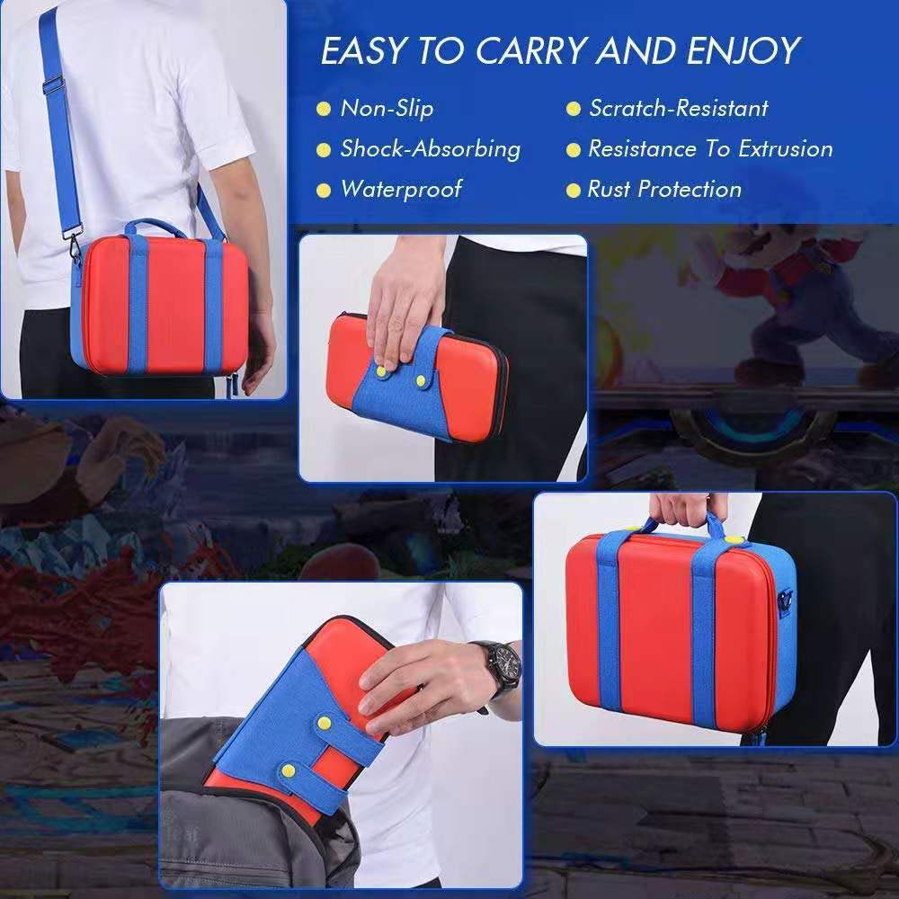 Nintendo Switch Storage Large Bag Mario Crossbody/Handbag - Image 3