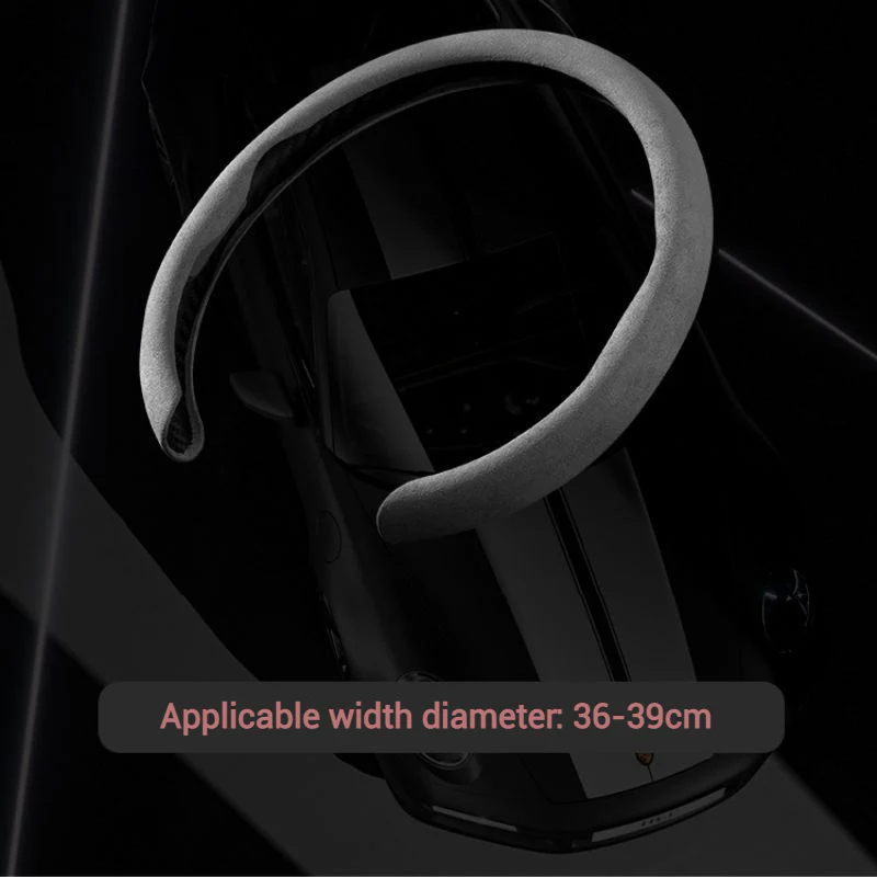 Nissan Suede Car Steering Wheel Covers For Teana (14th Gen), Sylphy Classic, X-Trail, Qashqai, Tiida, Sunny, Livina - Image 10