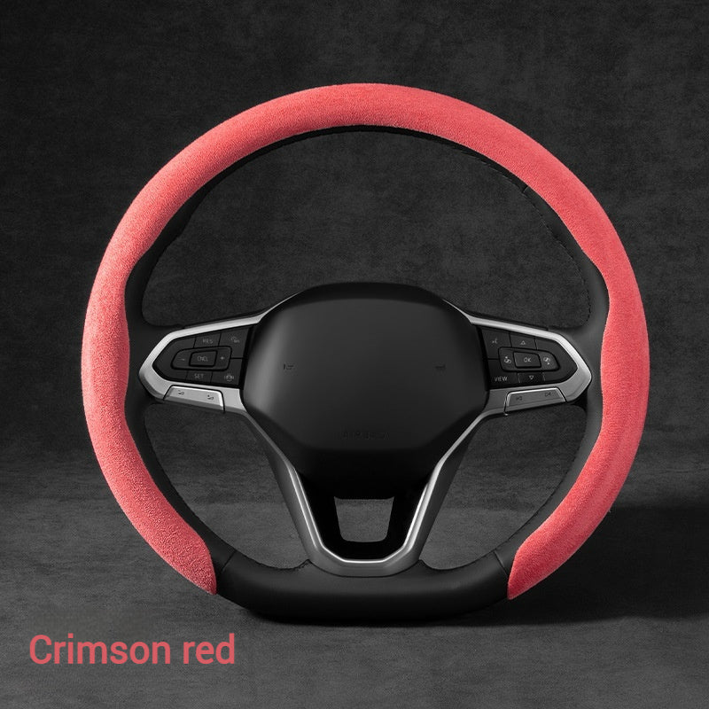 Nissan Suede Car Steering Wheel Covers For Teana (14th Gen), Sylphy Classic, X-Trail, Qashqai, Tiida, Sunny, Livina - Image 17