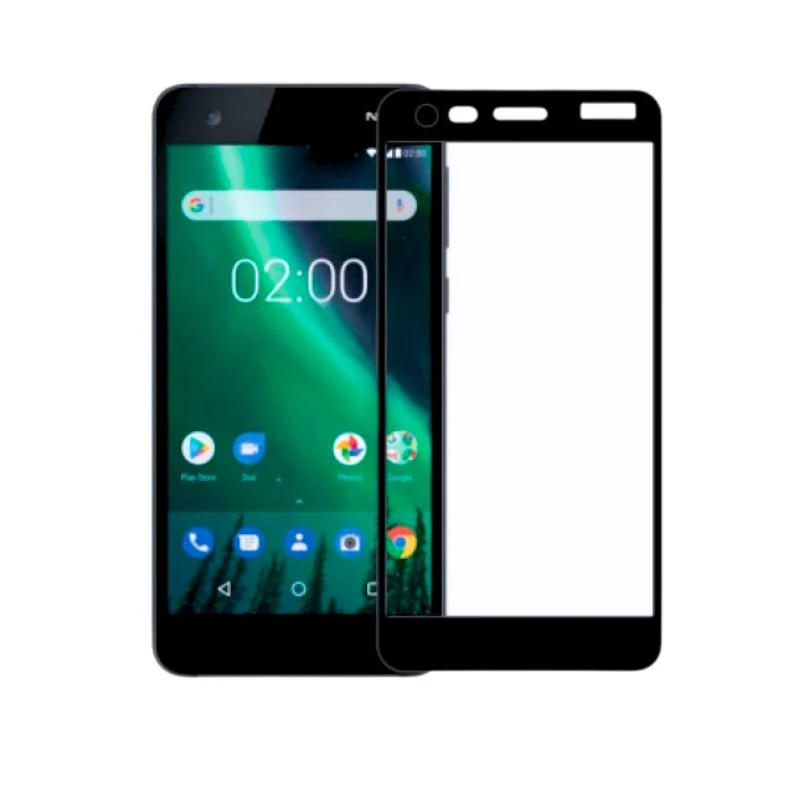 Nokia 2 (TA-1029) Full Covered 9H Tempered Glass Screen Protector