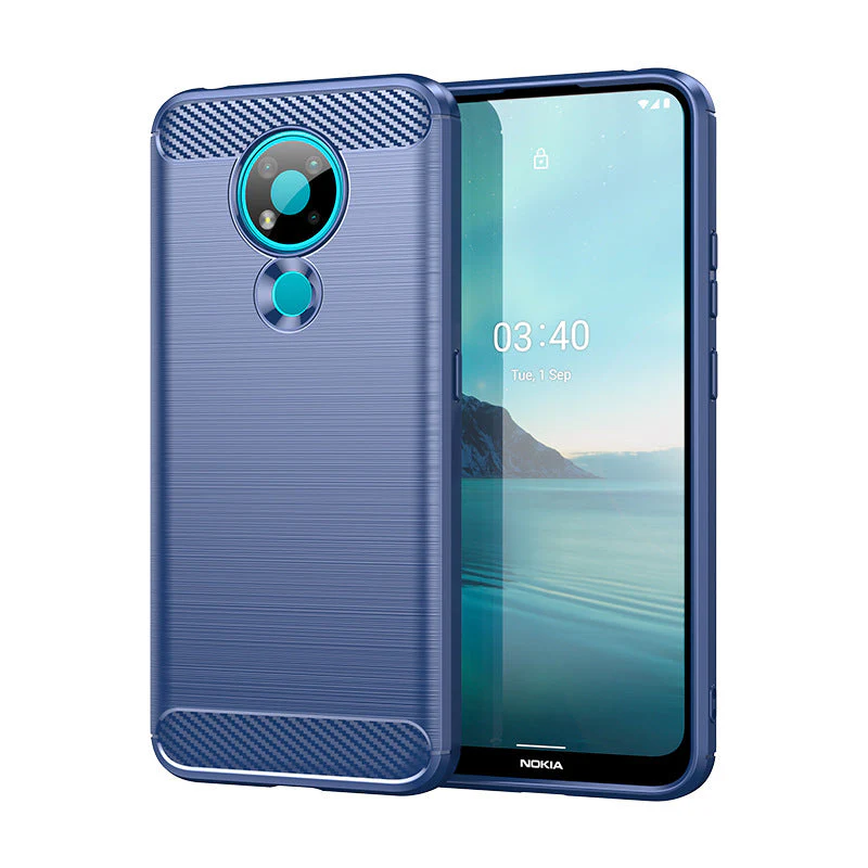 Nokia 3.4 - Shield Shockproof Rugged Heavy Duty Case With 2PC 9H Tempered Glass Screen Protector - Image 8