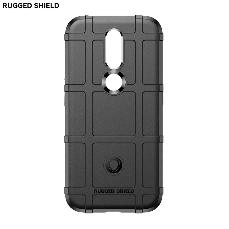 Nokia 4.2 - Shield Shockproof Rugged Heavy Duty Case With 2PC 9H Tempered Glass Screen Protector - Image 6