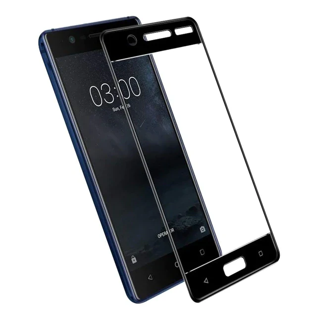Nokia 5 Full Covered 9H Tempered Glass Screen Protector