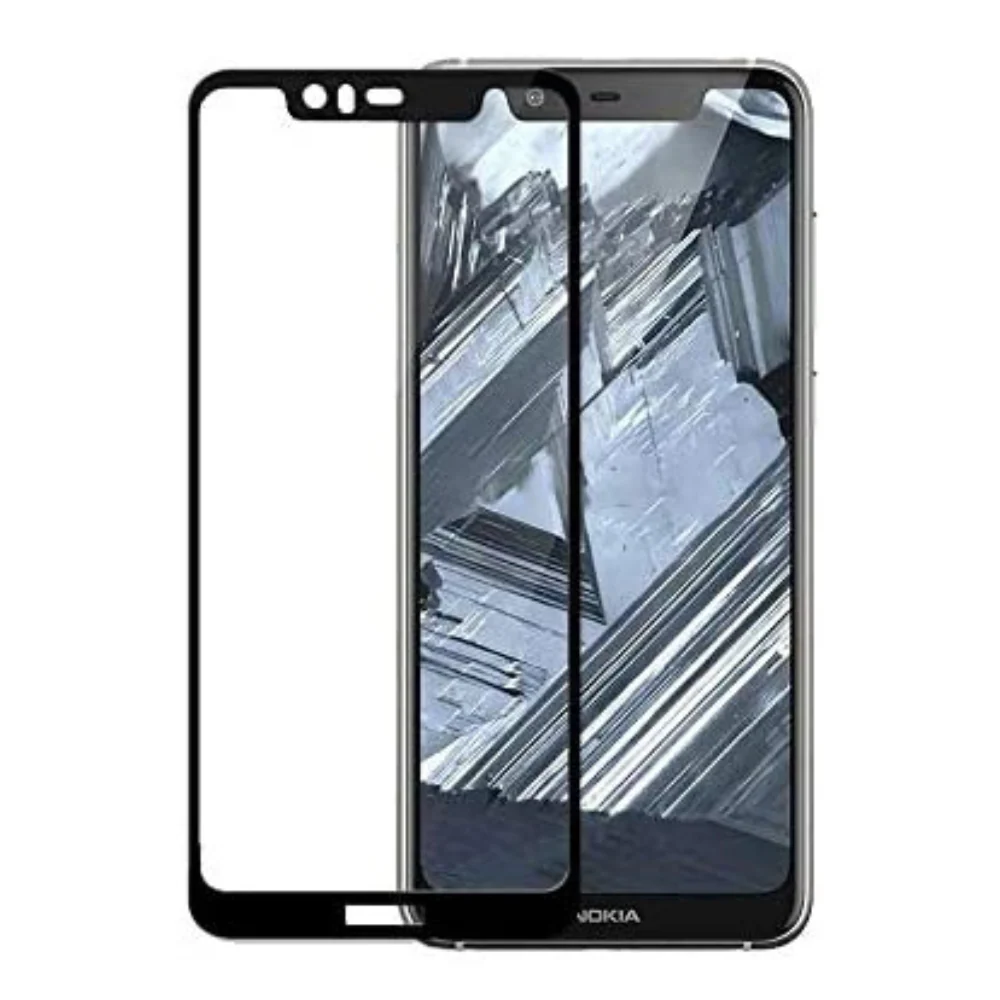 Nokia 6.1 Plus Full Covered 9H Tempered Glass Screen Protector