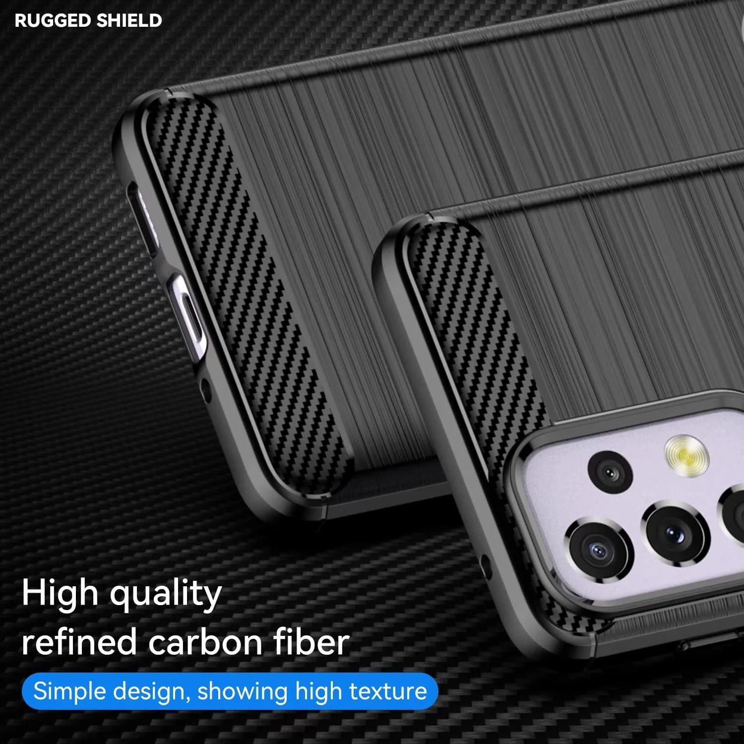 Nokia C210 - Shield Shockproof Rugged Heavy Duty Case With 2PC 9H Tempered Glass Screen Protector - Image 5