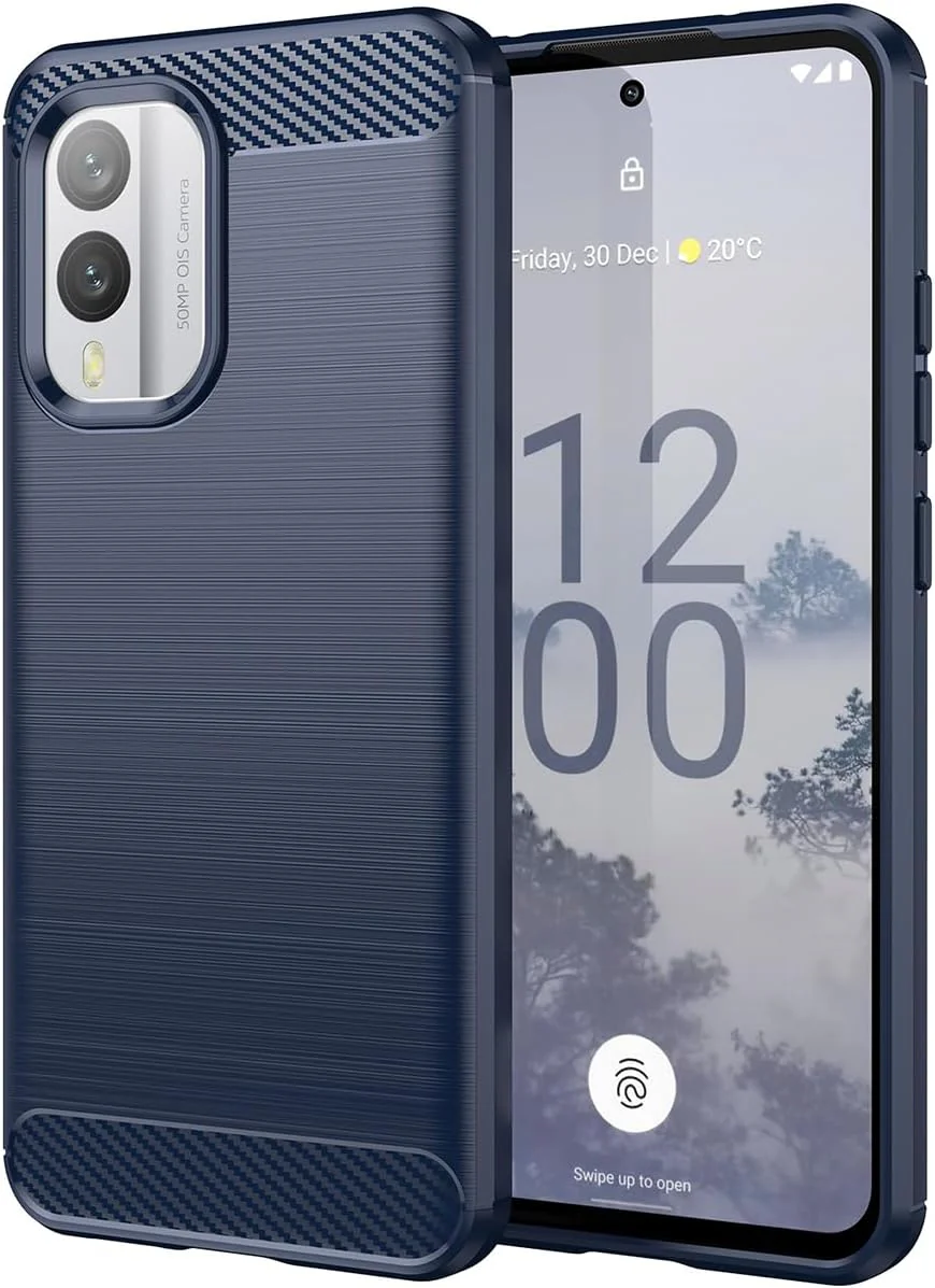 Nokia C22 - Shield Shockproof Rugged Heavy Duty Case With 2PC 9H Tempered Glass Screen Protector - Image 3