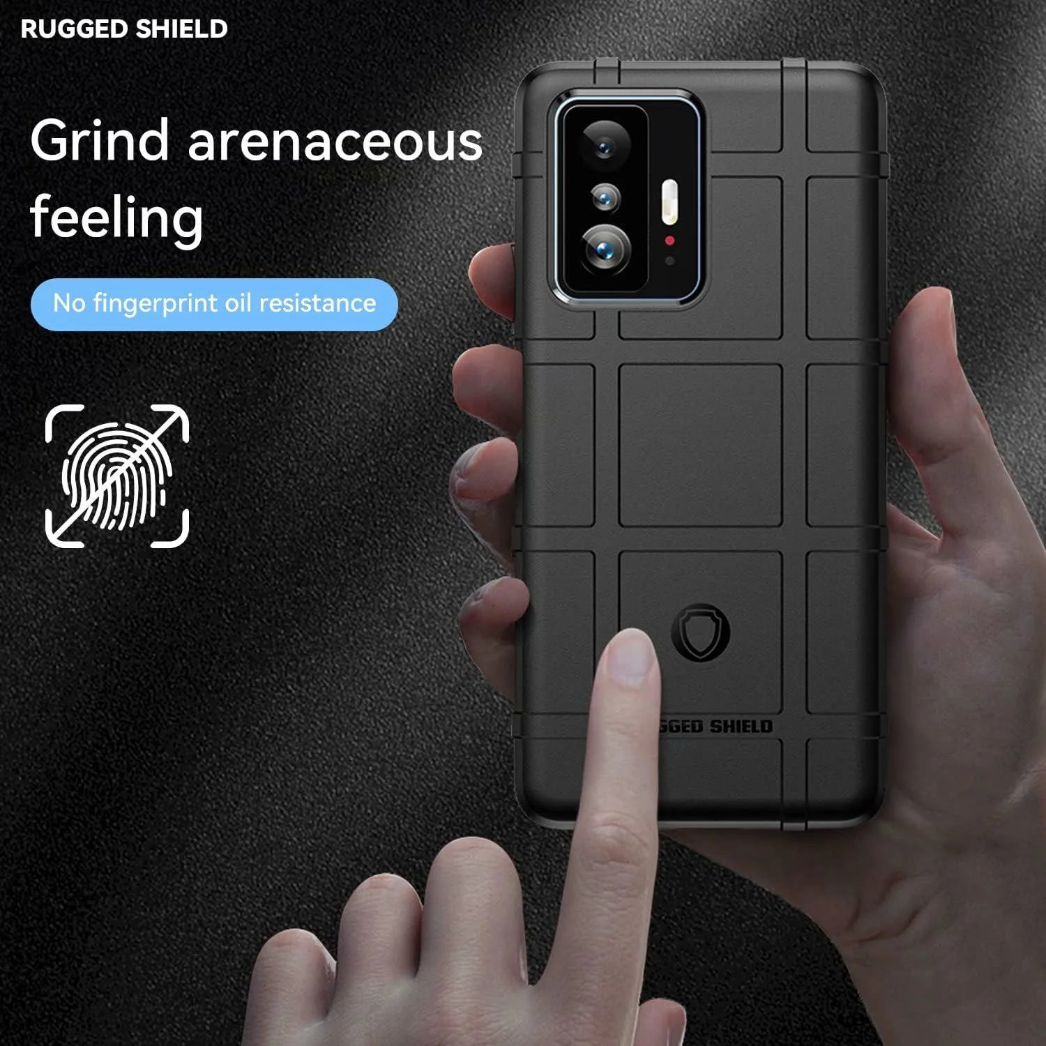 Nokia C3 - Shield Shockproof Rugged Heavy Duty Case With 2PC 9H Tempered Glass Screen Protector - Image 5