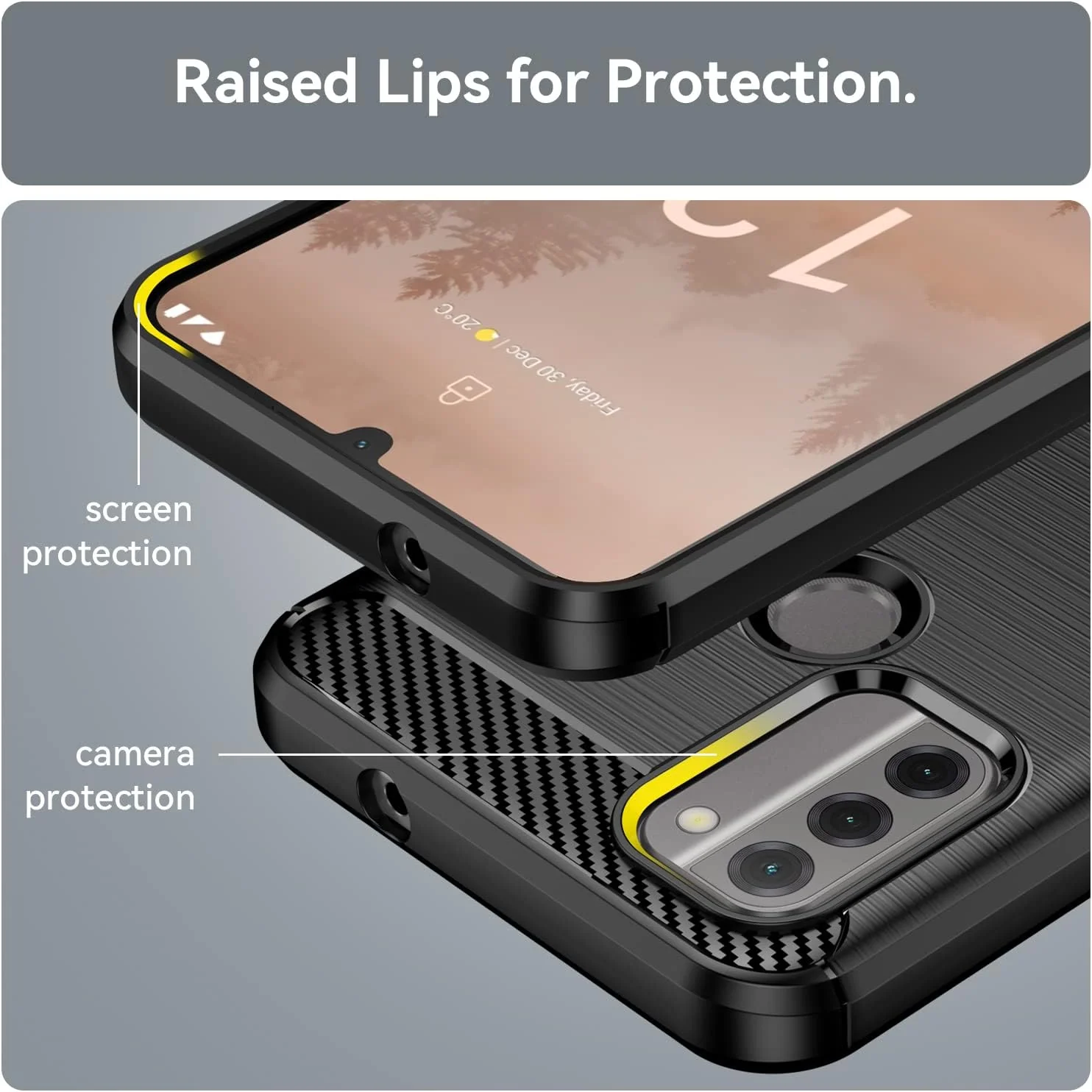 Nokia C31 - Shield Shockproof Rugged Heavy Duty Case - Image 5