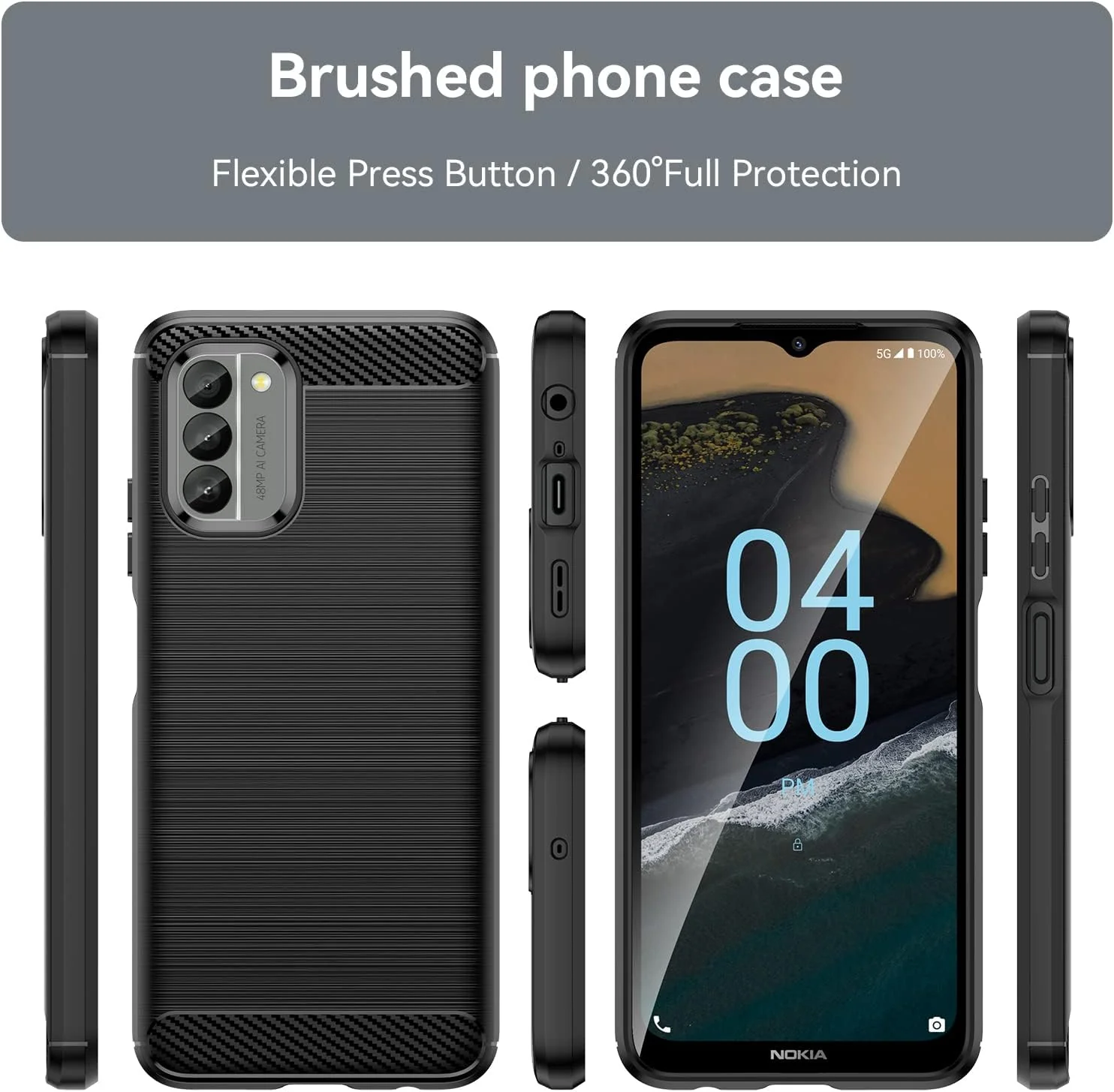 Nokia G400 - Shield Shockproof Rugged Heavy Duty Case - Image 7