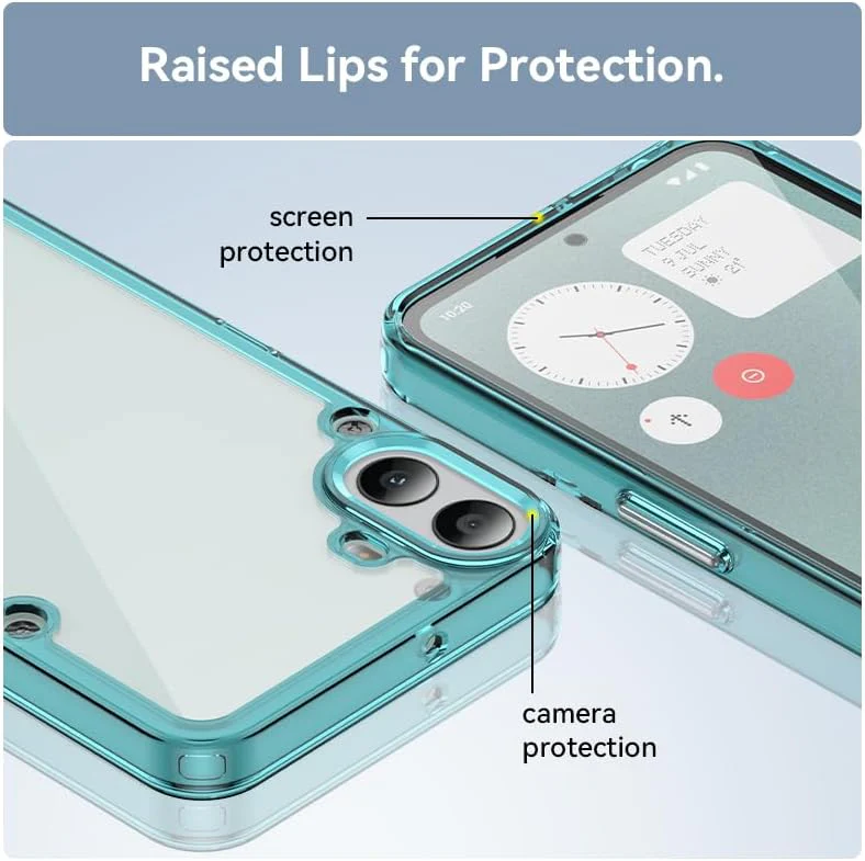 Nothing CMF Phone 2 Pro Acrylic Transparent Full-Cover Shockproof Phone Case - Image 4