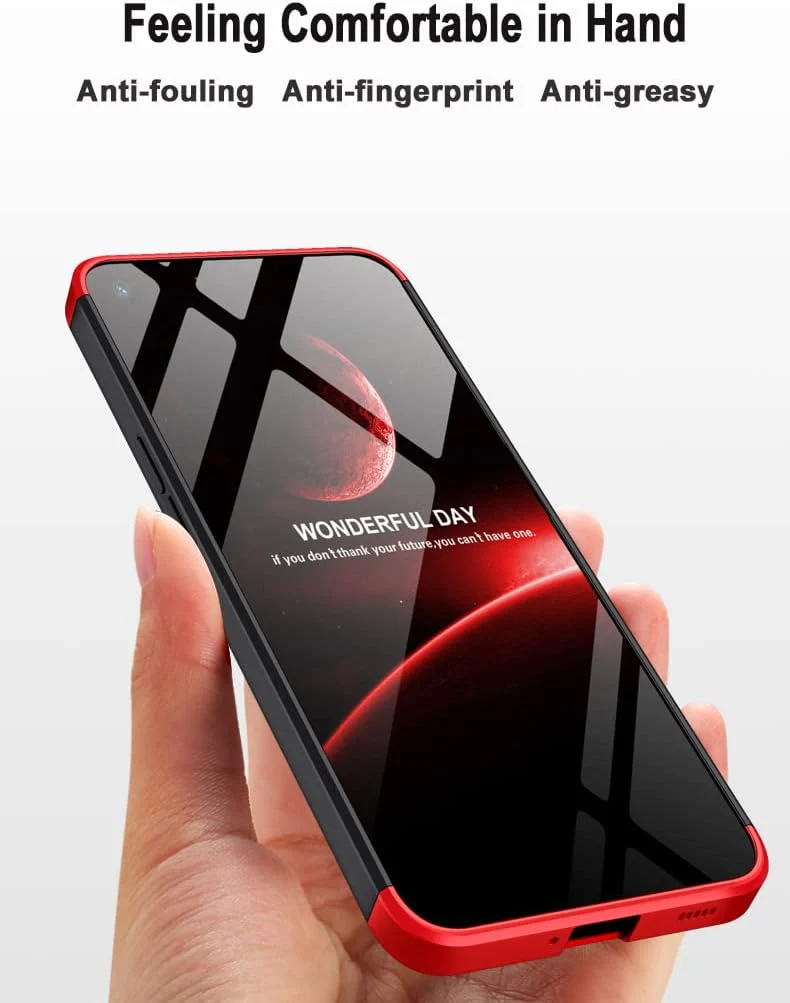 Nothing Phone 1 - Shockproof Matte PC Silky Slim Fit Scratch Case With 2PC Tempered Glass Screen Protector - Image 4