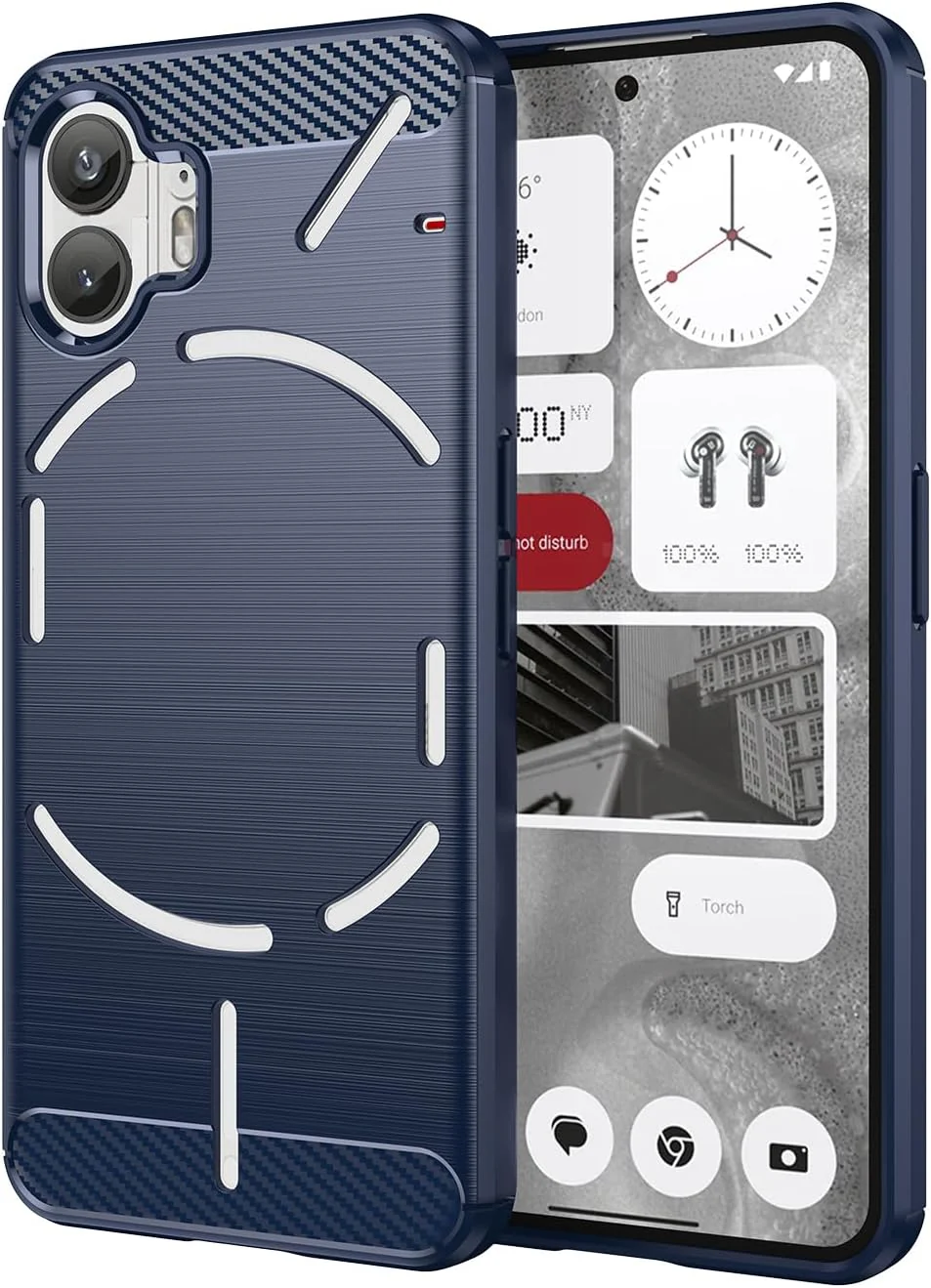 Nothing Phone 2 - Shield Shockproof Rugged Heavy Duty Case With 2PC Tempered Glass Screen Protector - Image 7
