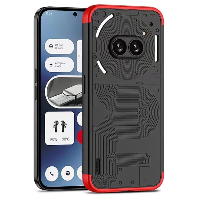 Nothing Phone (2a)/(2a) Plus - Shockproof Matte PC Silky Ultra Slim Fit Scratch With 2PC Tempered Glass Screen Protector - Image 11
