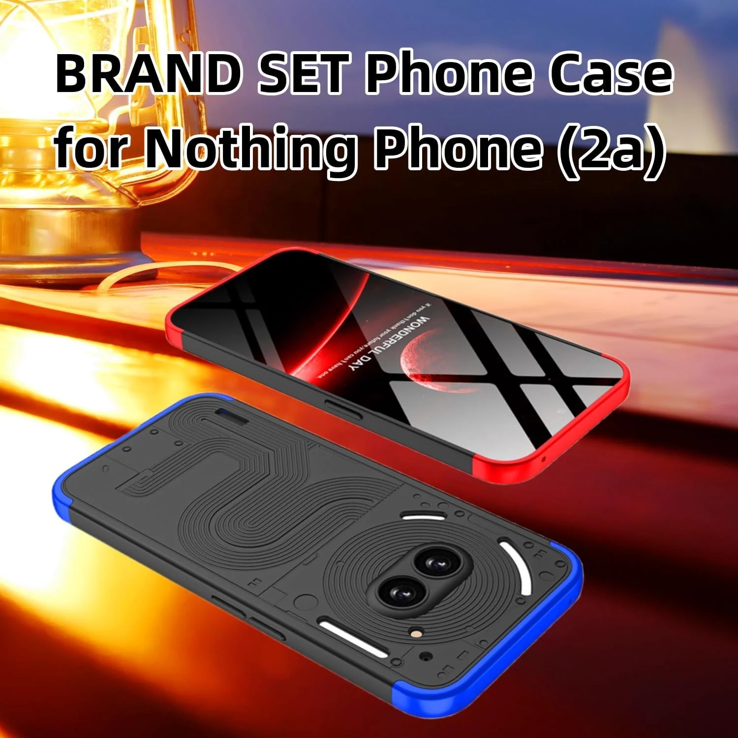 Nothing Phone (2a)/(2a) Plus - Shockproof Matte PC Silky Ultra Slim Fit Scratch With 2PC Tempered Glass Screen Protector - Image 6