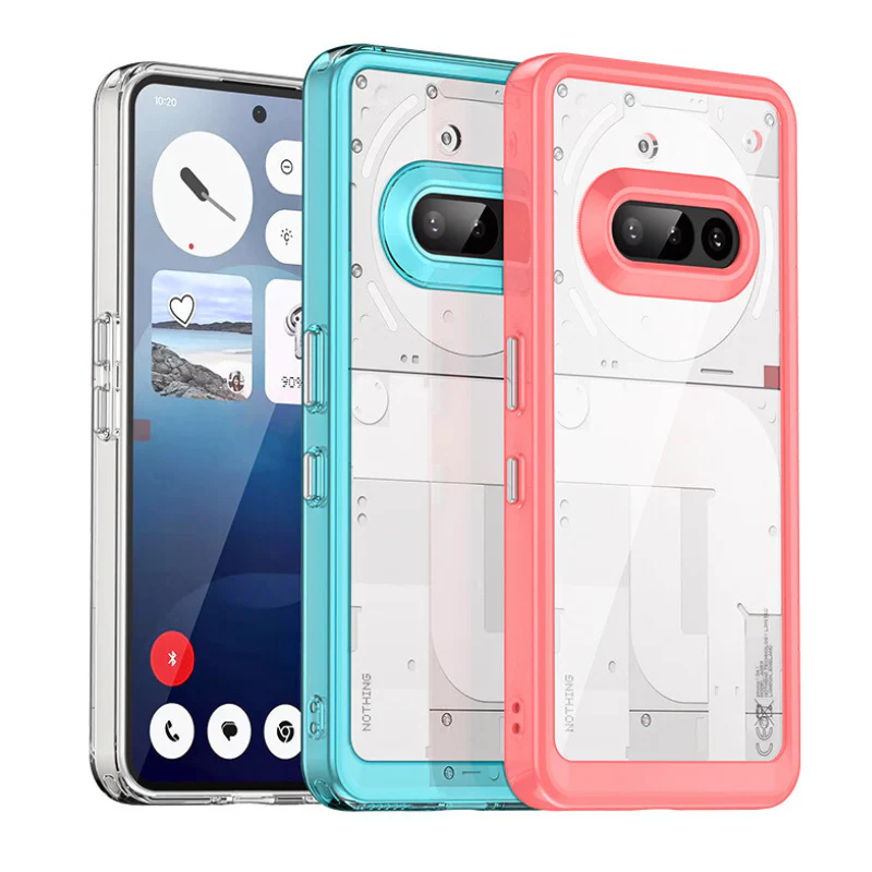 Nothing Phone (3a)/Pro Acrylic Transparent Full-Cover Shockproof Phone Case
