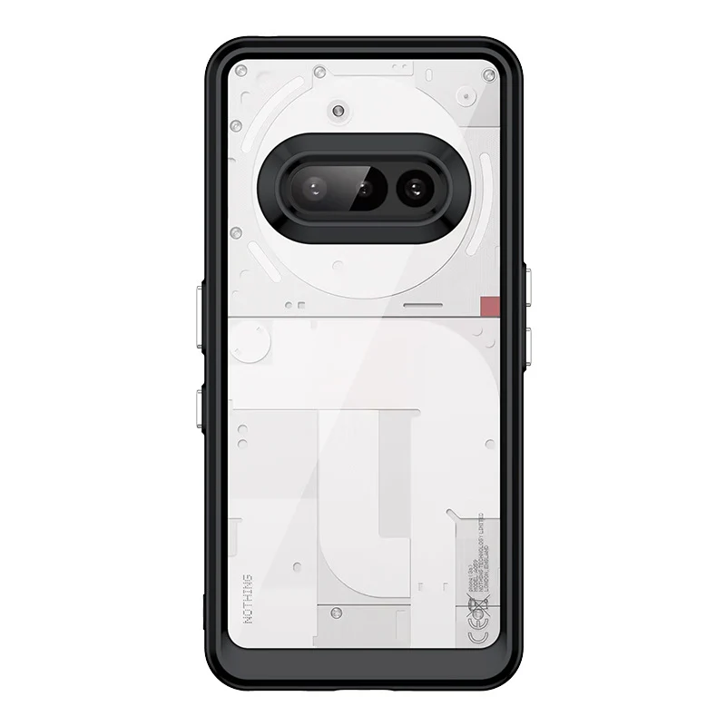 Nothing Phone (3a)/Pro Acrylic Transparent Full-Cover Shockproof Phone Case - Image 7