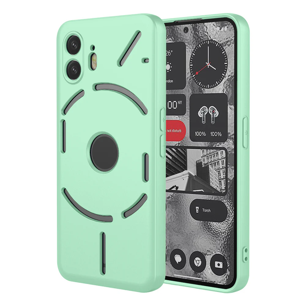 Nothing Phone (3a)/Pro Colorful Liquid Silicone Full-Coverage Phone Case - Image 3