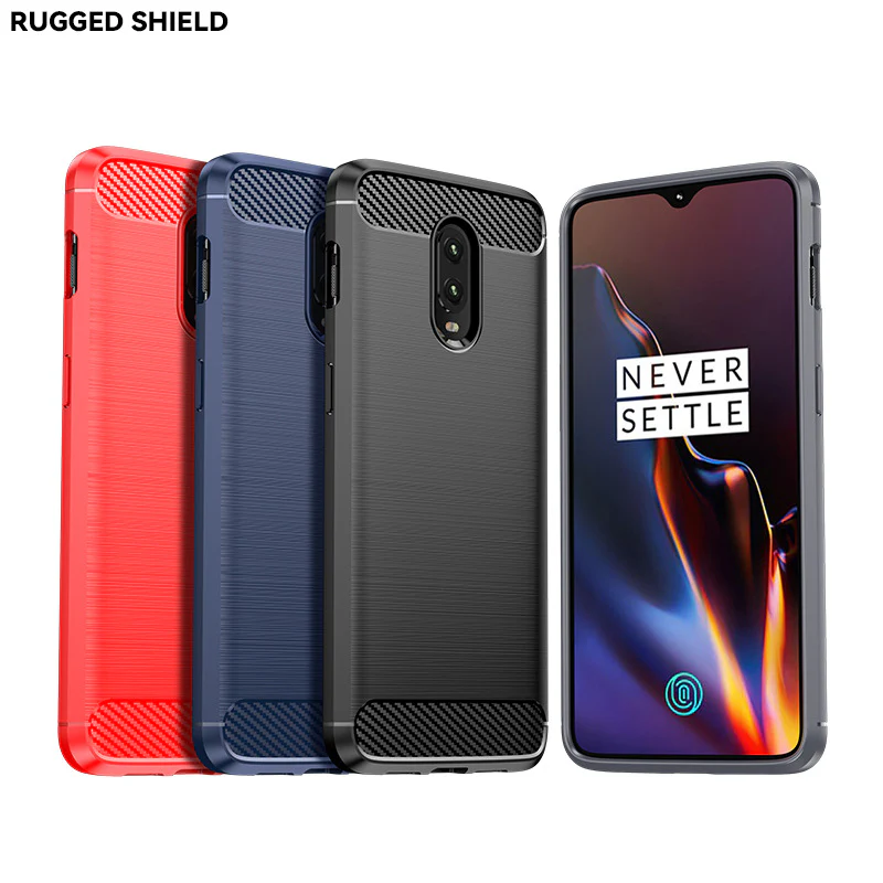 OnePlus 1+7 - Shield Shockproof Rugged Heavy Duty Case With 2PC 9H Glass Screen Protector - Image 6