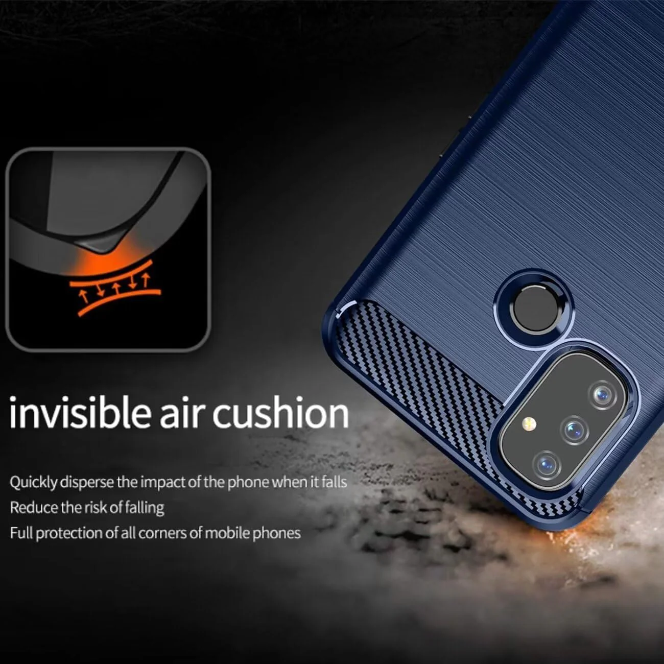 OnePlus 1+Nord N10 5G - Shield Shockproof Rugged Heavy Duty Case With 2PC 9H Glass Screen Protector - Image 8