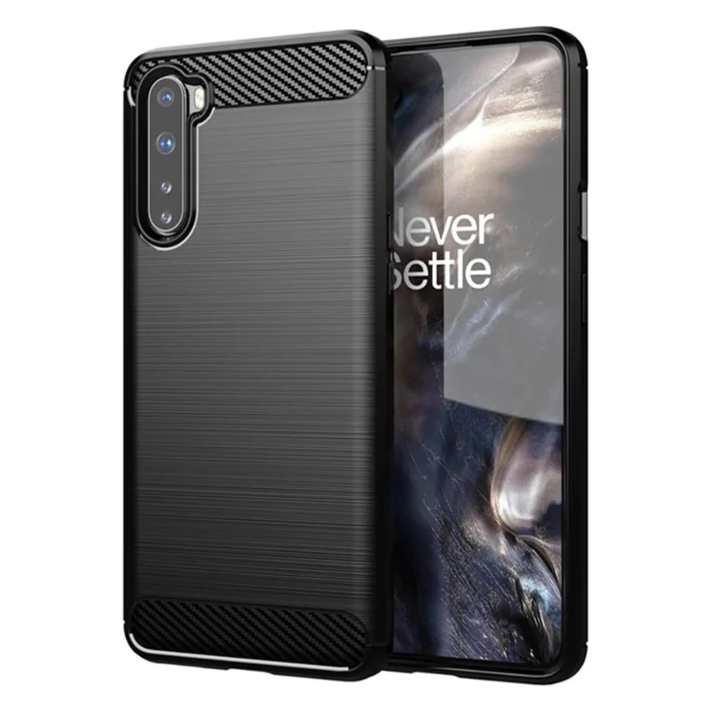 OnePlus 1+Nord - Shield Shockproof Rugged Heavy Duty Case With 2PC 9H Glass Screen Protector