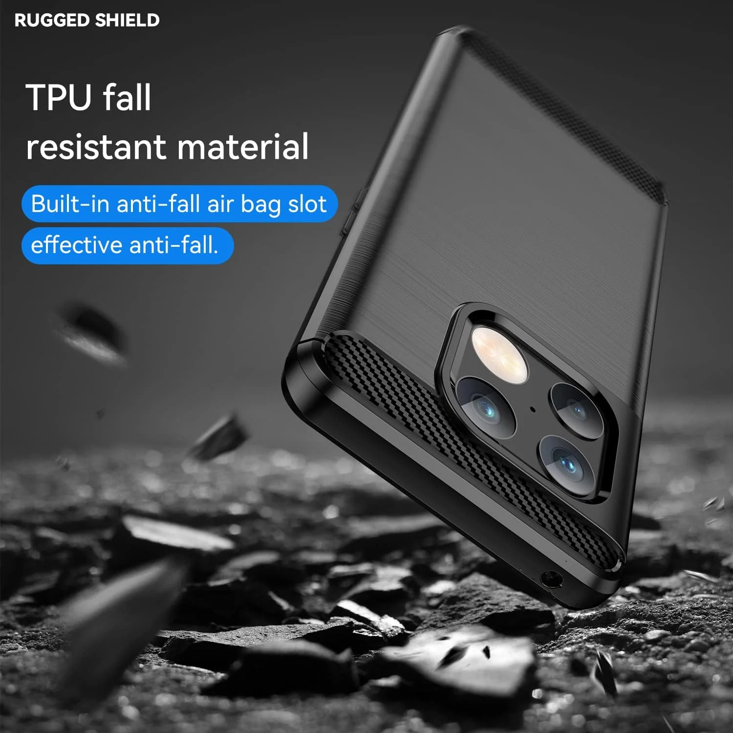 OnePlus 10 Pro - Shield Shockproof Rugged Heavy Duty Case With 2PC 9H Glass Screen Protector - Image 8