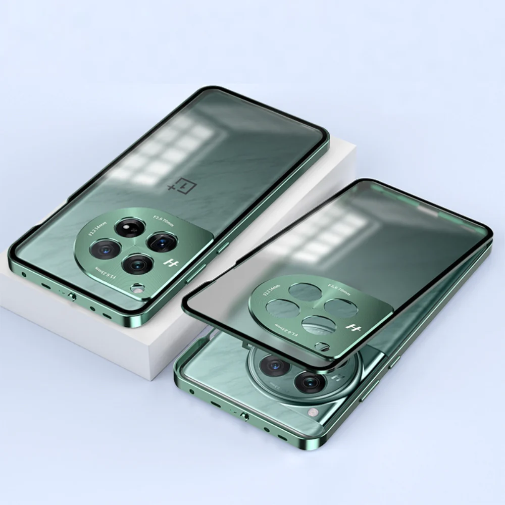 OnePlus 13 - Metal Frame Shockproof Frosted Phone Case - Image 4