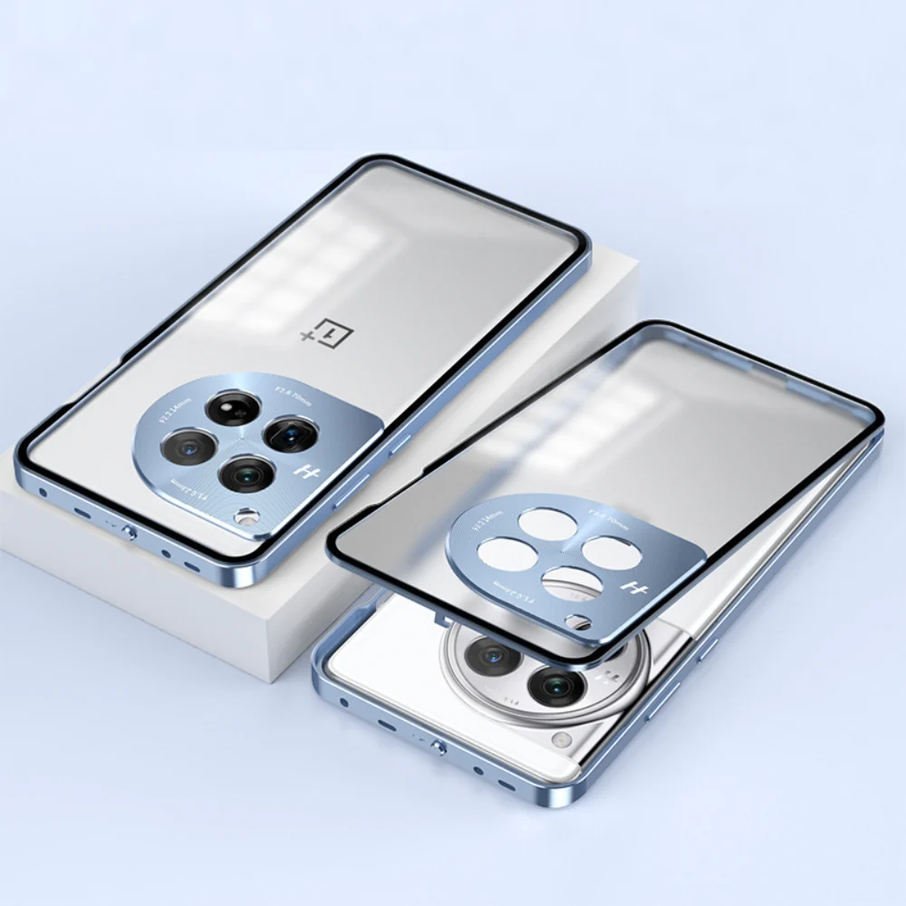 OnePlus 13 - Metal Frame Shockproof Frosted Phone Case - Image 5