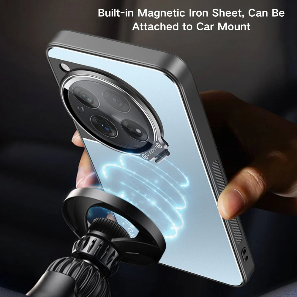 OnePlus 13R - Full Coverage Lens Stand Shockproof Protective Case - Image 11