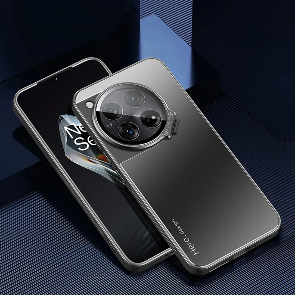 OnePlus 13R - Full Coverage Lens Stand Shockproof Protective Case - Image 2