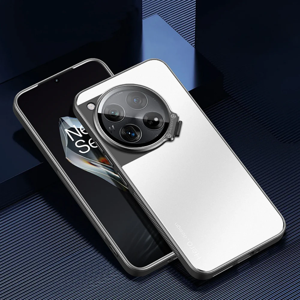 OnePlus 13R - Full Coverage Lens Stand Shockproof Protective Case - Image 4