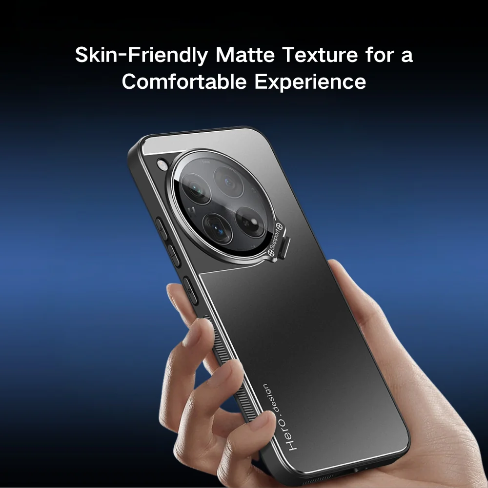 OnePlus 13R - Full Coverage Lens Stand Shockproof Protective Case - Image 9