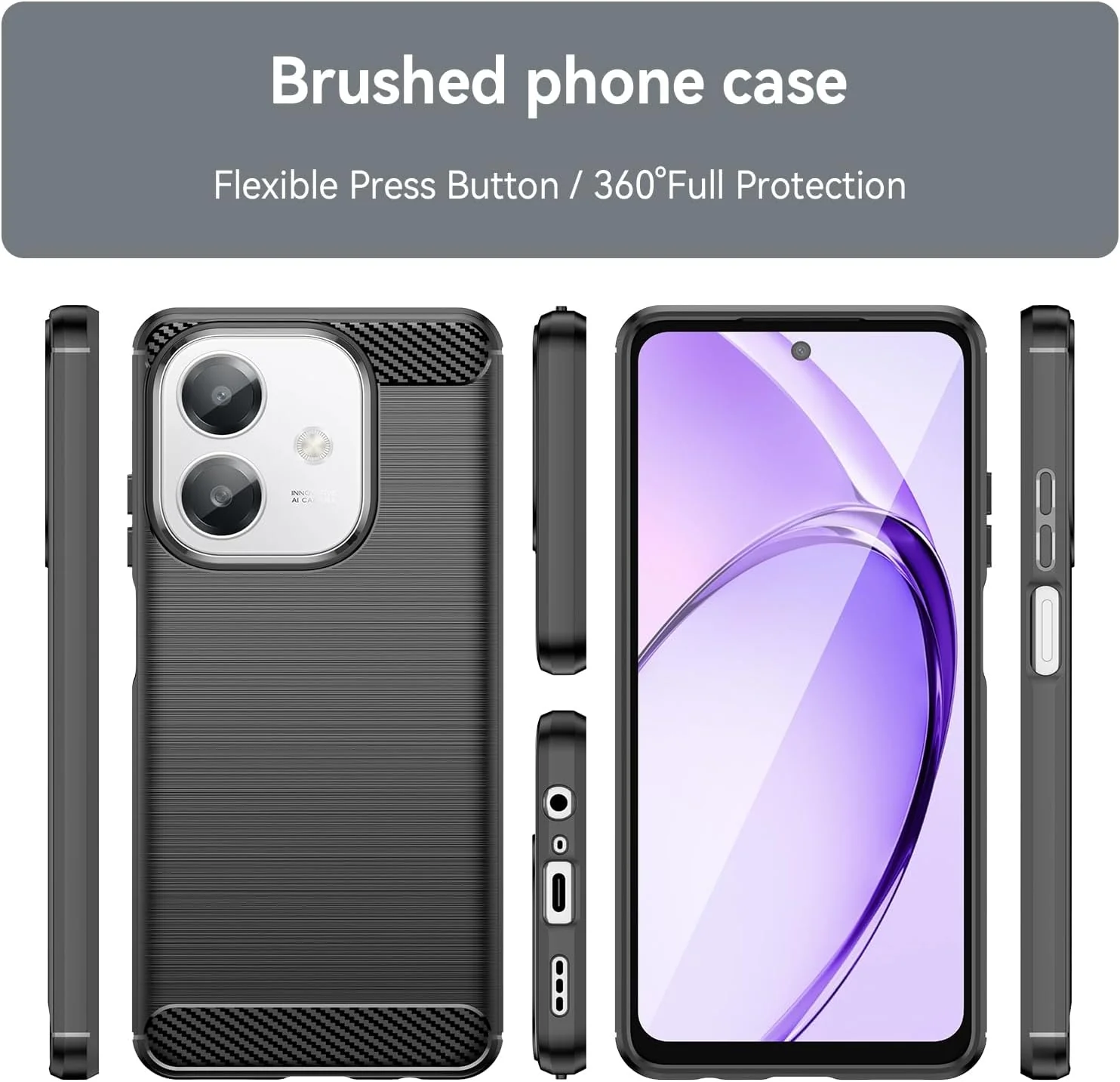 OPPO A40/A40m/A60 5G - Shield Shockproof Rugged Heavy Duty Case - Image 8