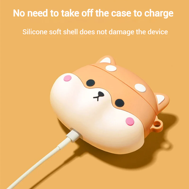 OPPO Enco Air2/Pro Cartoon Silicone Shockproof Protective Case - Image 3