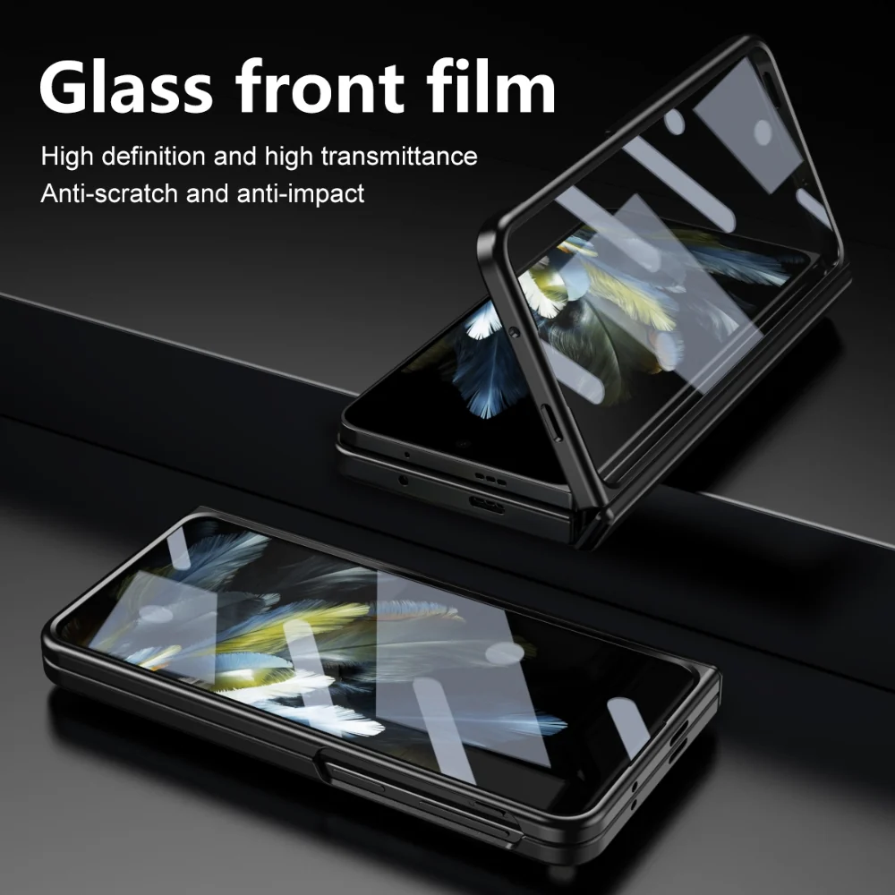 OPPO Find N3 / OnePlus Open - Integrated Frosted Electroplating Full Coverage Phone Case - Image 7