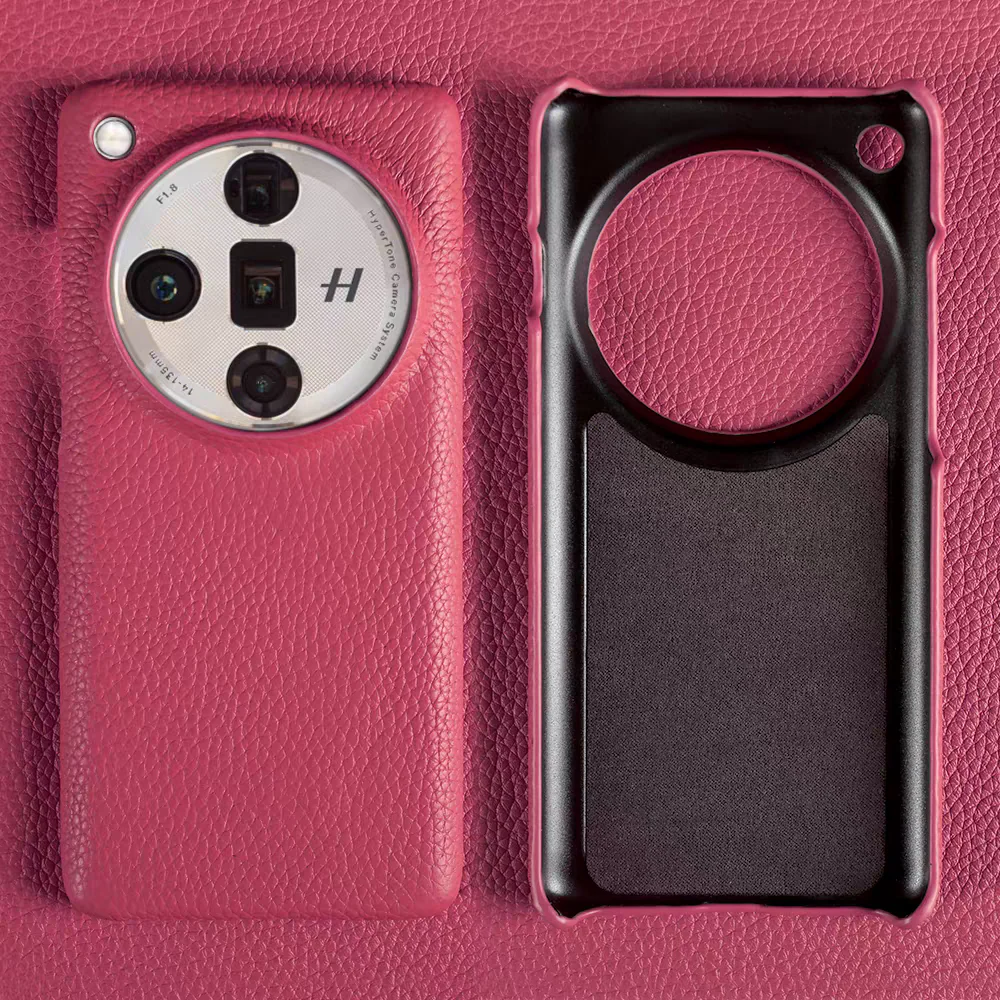OPPO Find X6 / Pro - Premium Cowhide Drop Proof Genuine Leather Series Case - Image 13