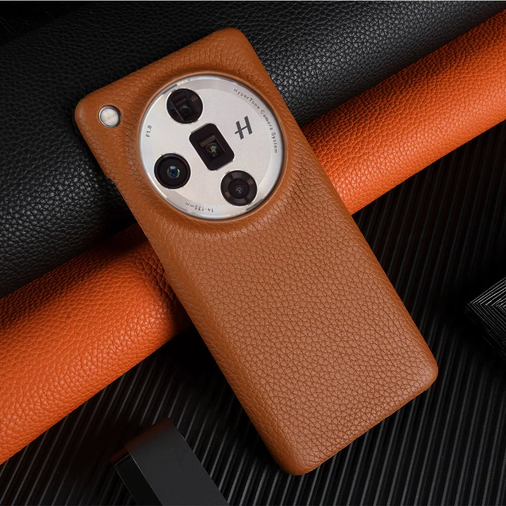 OPPO Find X6 / Pro - Premium Cowhide Drop Proof Genuine Leather Series Case - Image 7