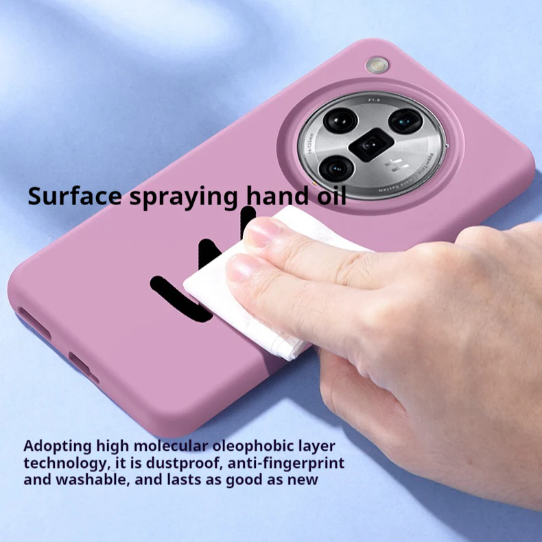 OPPO Find X7/Ultra Liquid Silicone Full Protection Shockproof Essentials Series Case - Image 12