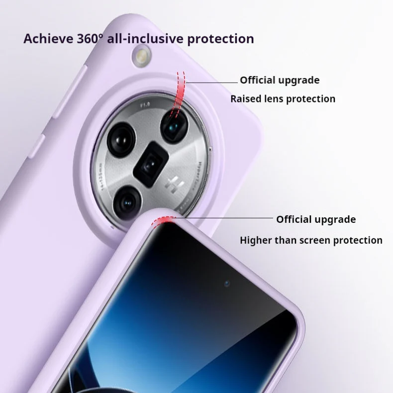 OPPO Find X7/Ultra Liquid Silicone Full Protection Shockproof Essentials Series Case - Image 13