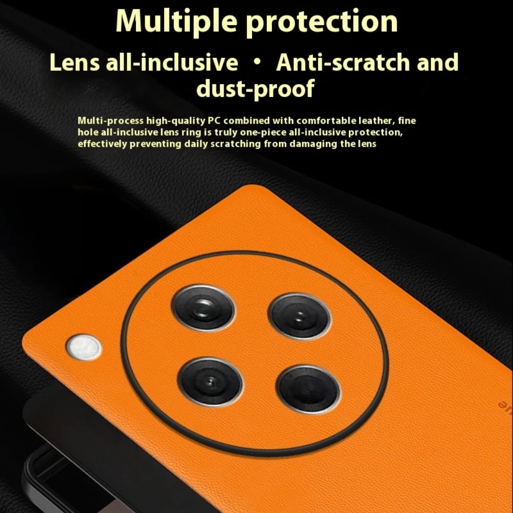 OPPO Find X8 Pro - Leather Soft PU Anti Fall Business Protective Case - Image 11