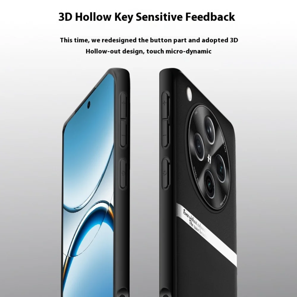 OPPO Find X8 Pro - Liquid Leather Skin-Friendly Anti-Drop Protective Case - Image 11