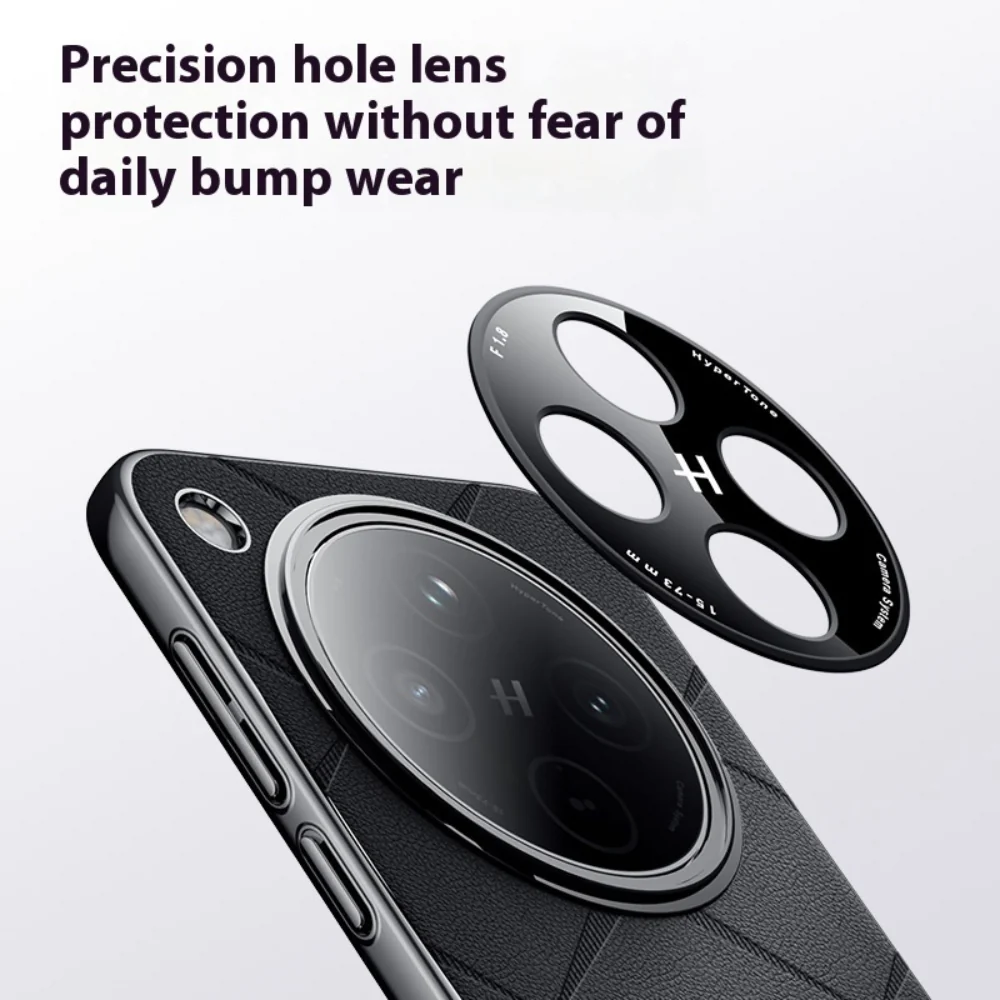 OPPO Find X7/Ultra - Plain Leather PC Phone Case - Image 7
