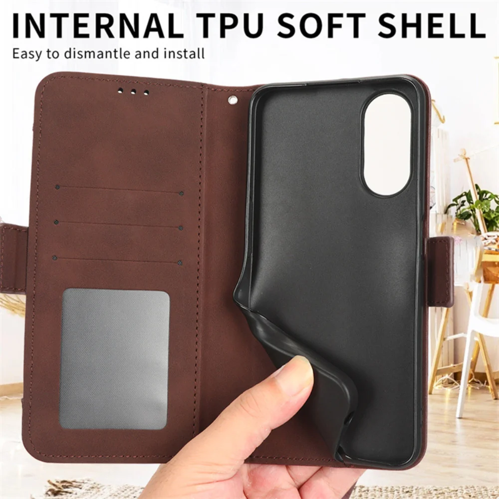 OPPO Find X8 Pro - Separable Card Slot Leather Stand Wallet Case - Image 12