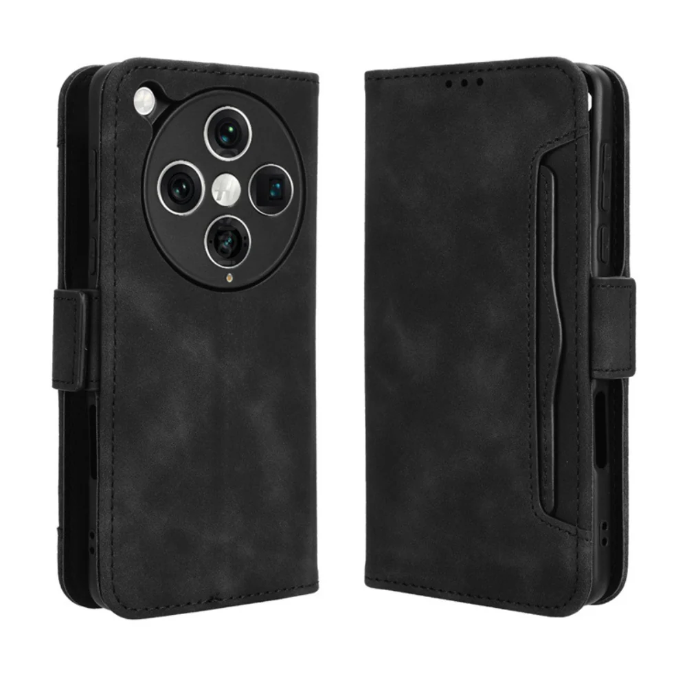 OPPO Find X8 Pro - Separable Card Slot Leather Stand Wallet Case - Image 2