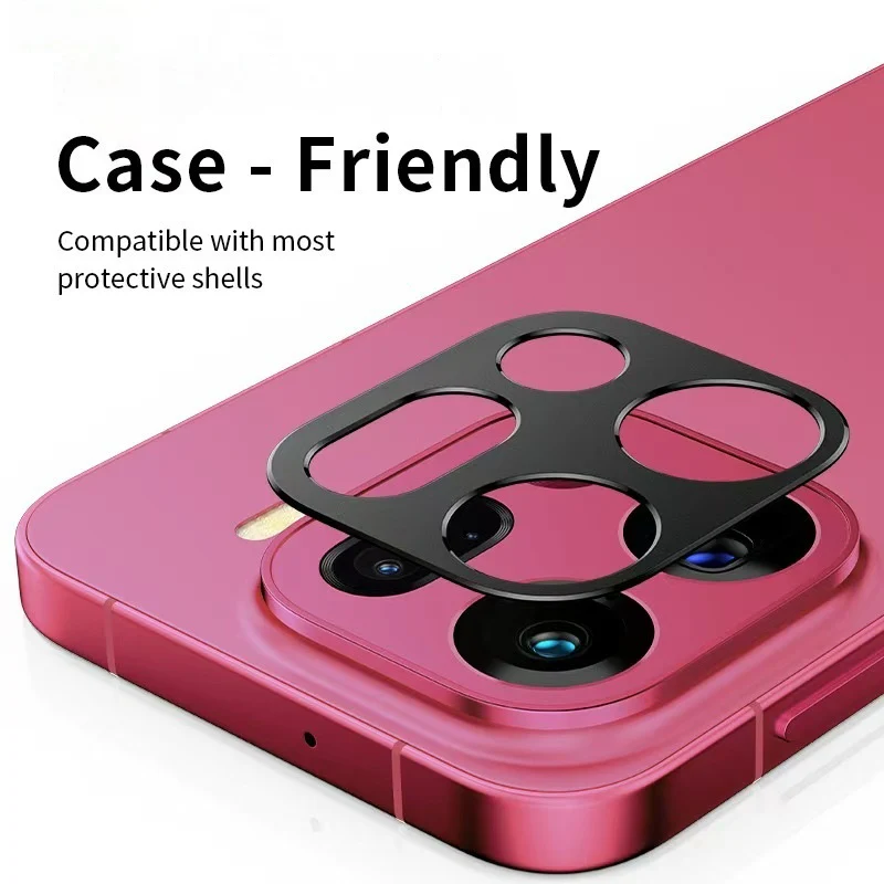 Oppo Find X9/Pro Matte Metal Hollow Camera Lens Cover - Image 4