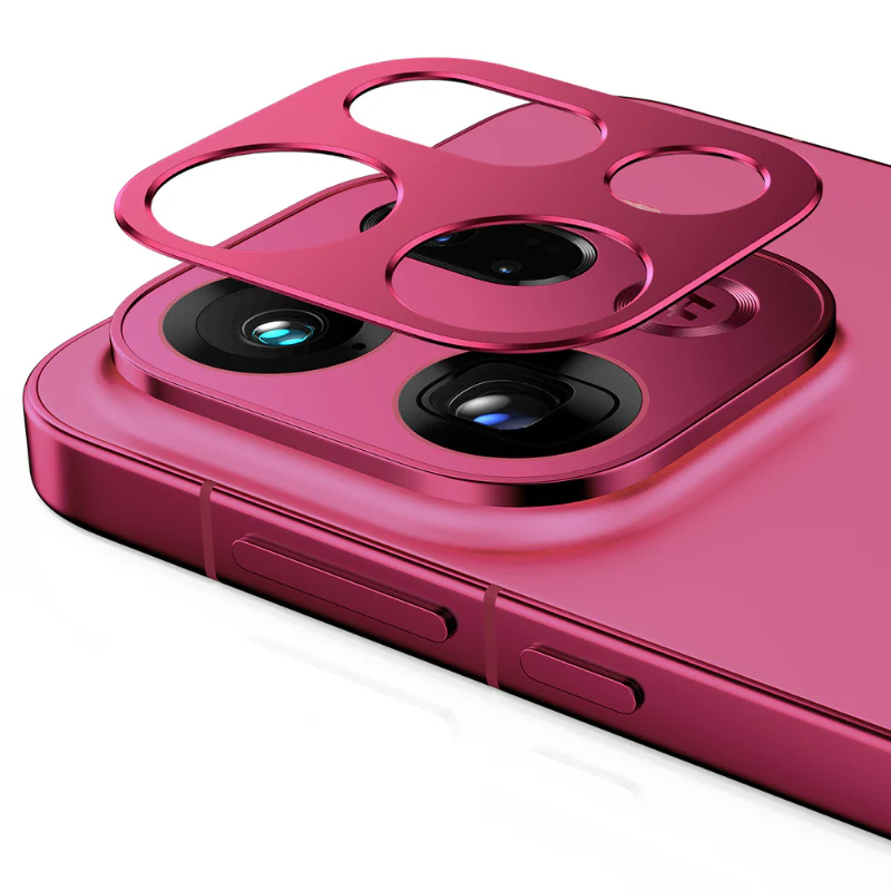 Oppo Find X9/Pro Matte Metal Hollow Camera Lens Cover - Image 5
