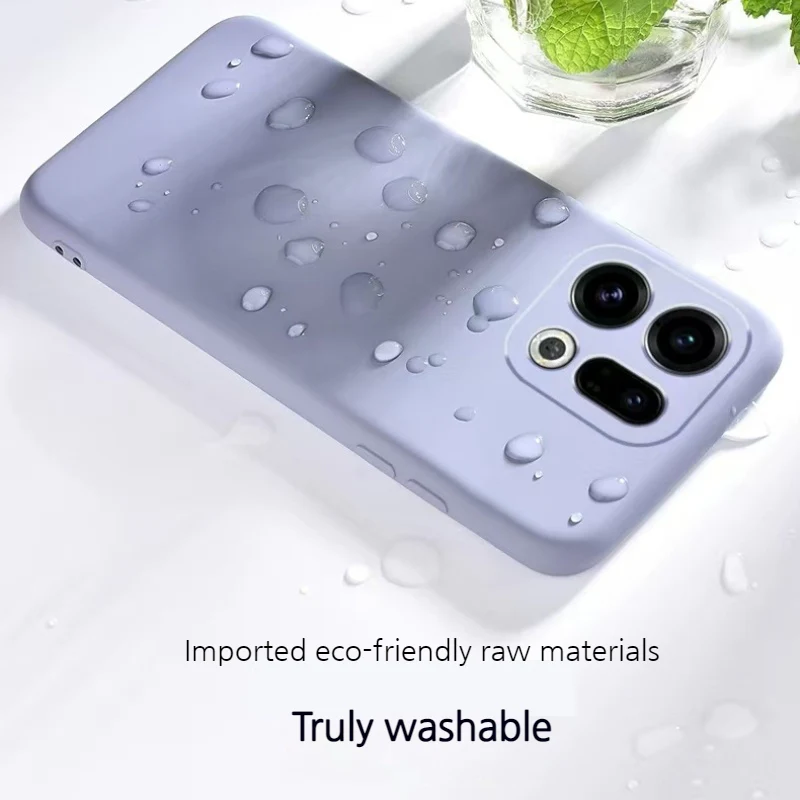 OPPO Find X9/Pro/Plus - Liquid Silicone Soft Full-body Protective Phone Case - Image 5